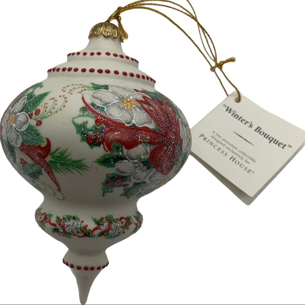 Princess House Porcelain Christmas Ornament